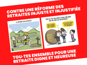 Intervention sur la réforme des retraites par Hadrien Bortot secrétaire de section du Pcf 19e